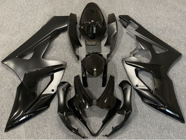 Carénages Moto Suzuki GSXR 1000 2005-2006 - Noir Brillant Noir Mat