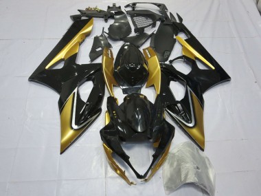 Carénages Moto Suzuki GSXR 1000 2005-2006 - Or Noir
