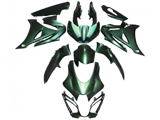 Carénages Moto Suzuki GSXR 1000 2017-2024 - Vert Mat