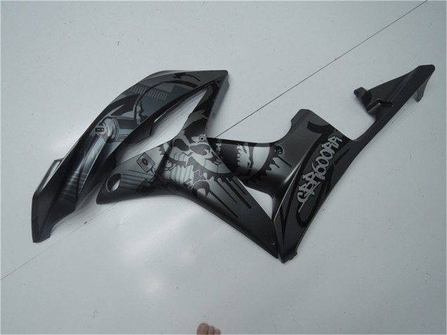 Carénages Moto Honda CBR600RR 2007-2008 - Noir Mat Graffiti