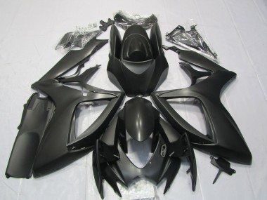 Carénages Moto Suzuki GSXR 600 / GSXR 750 2006-2007 - Noir Mat