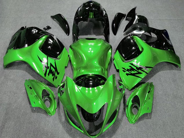 Carénages Moto Suzuki GSXR 1300 2008-2020 - Vert Brillant Noir