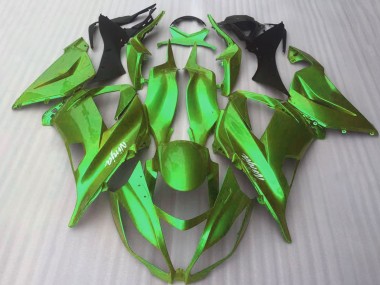 Carénages Moto Kawasaki ZX10R 2016-2020 - Vert Bonbon Brillant