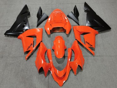 Carénages Moto Kawasaki ZX10R 2004-2005 - Orange Noir