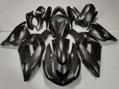 Carénages Moto Kawasaki ZX14R 2006-2011 - Noir Brillant