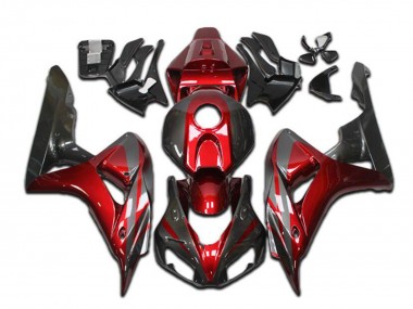 Carénages Moto Honda CBR1000RR 2004-2005 - Rouge Gris Noir Brillant