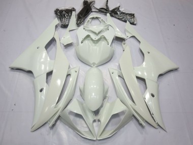 Carénages Moto Yamaha R6 2008-2016 - Blanc Perle