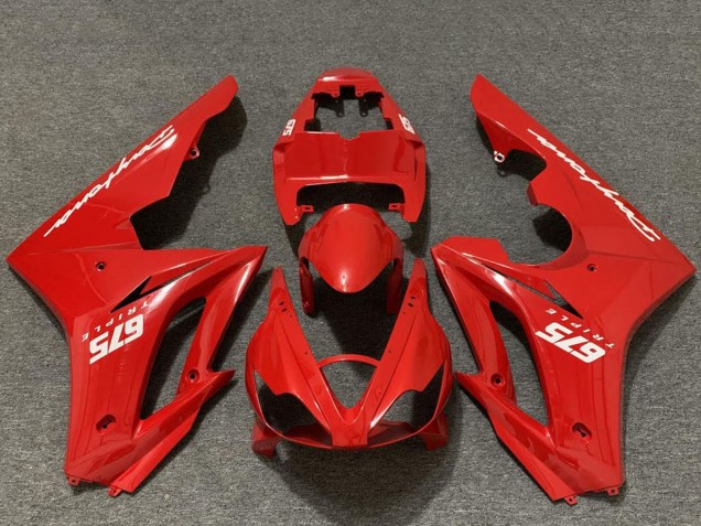 Carénages Moto Triumph Daytona 675 2006-2008 - Rouge