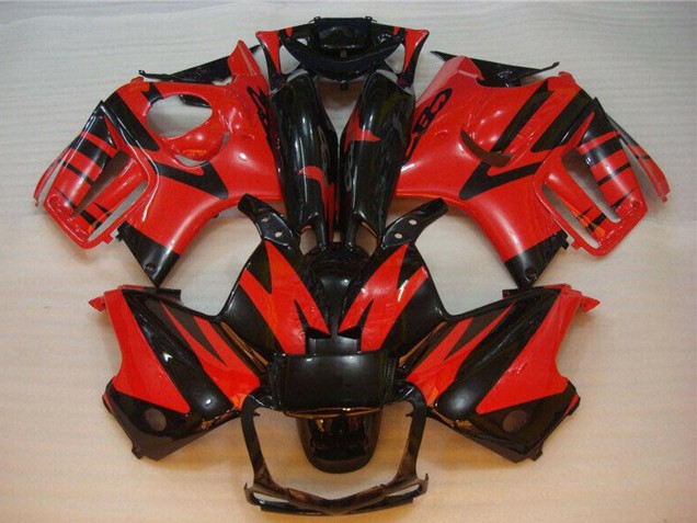 Carénage Moto Honda CBR600 F3 1995-1996 - Rouge Noir Brillant