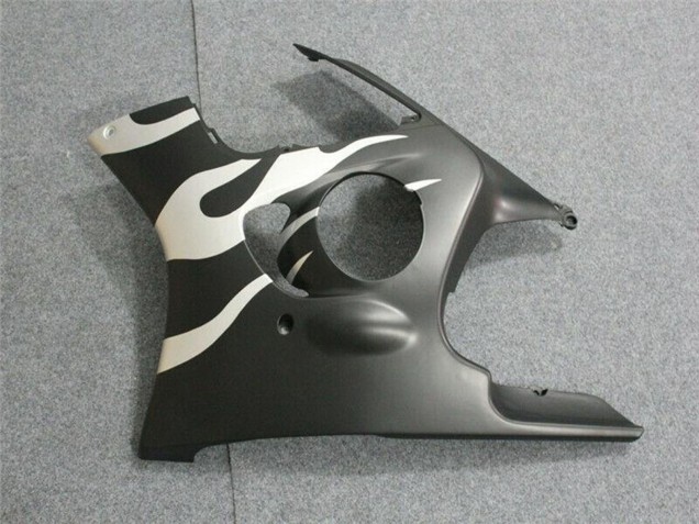 Carénages Moto Honda CBR600 F3 1995-1996 - Blanc Noir Mat Flamme