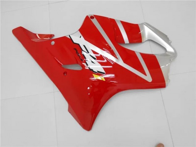 Kits Carénages Moto Honda CBR600 F4i 2001-2003 - Argent Rouge