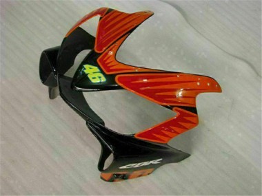 Carénages Moto Honda CBR600 F4i 2001-2003 - Jaune Orange Noir Brillant Rossi 46