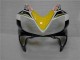 Carénages Moto Honda CBR600 F4i 2001-2003 - Blanc Jaune Noir Brillant Playboy