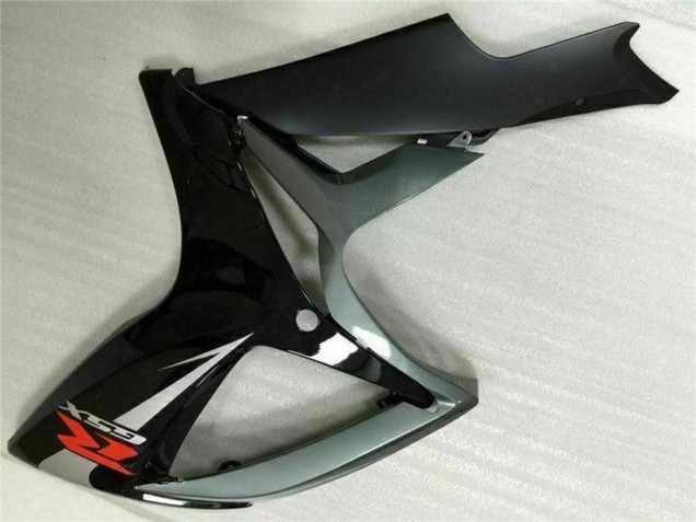 Carénages Moto Suzuki GSXR 600/750 2006-2007 - Argent Gris Noir Brillant Rouge