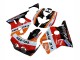 Carénages Moto Honda CBR400RR NC23 1987-1989 - Orange Blanc Rouge Noir Brillant Repsol HRC