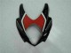 Carénages Moto Suzuki GSXR 1000 2007-2008 - Noir Brillant Rouge Blanc