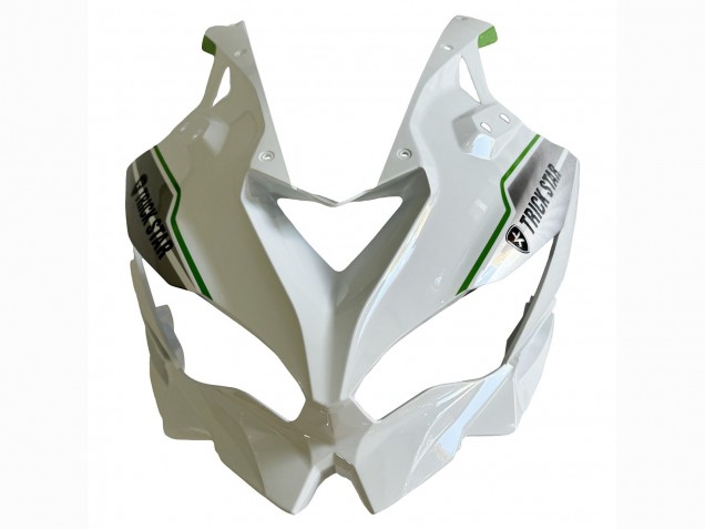 Carénages Moto Kawasaki ZX25R ZX-25R 2019-2025 - Blanc Argent Vert Noir Trick Star