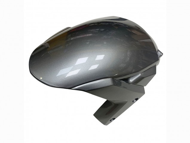 Carénages Moto Kawasaki Ninja H2 2015-2022 - Argent Noir Fibre de Carbone