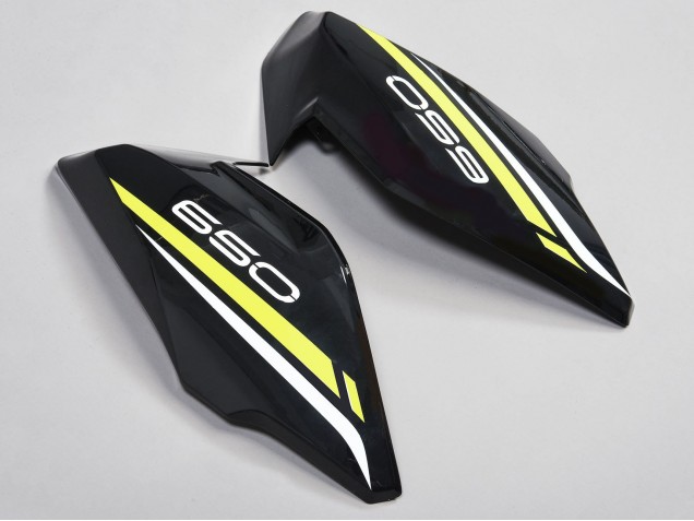 Carénages Moto Kawasaki Ninja Z650 2017-2019 - Noir Blanc Jaune