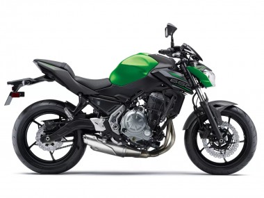 Carénages Moto Kawasaki Ninja Z650 2017-2019 - Noir Vert Argent