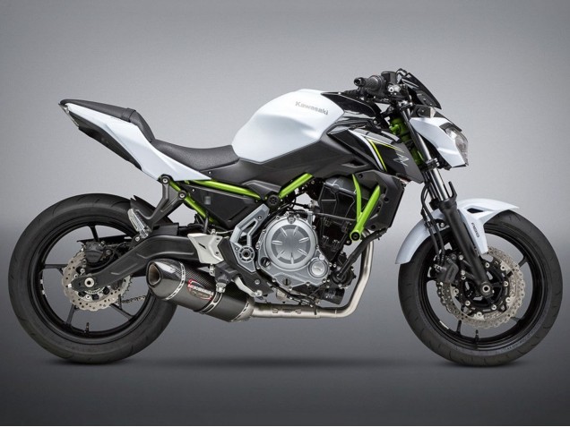 Carénages Moto Kawasaki Ninja Z650 2017-2019 - Blanc Noir Vert