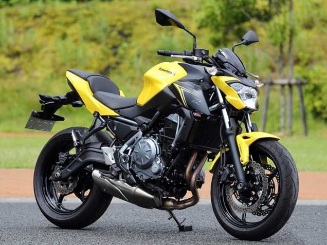 Carénages Moto Kawasaki Ninja Z650 2017-2019 - Jaune Noir