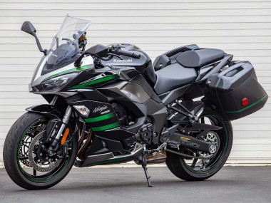 Carénages Moto Kawasaki Z1000SX 2020-2025 - Noir Vert Doubler Ninja