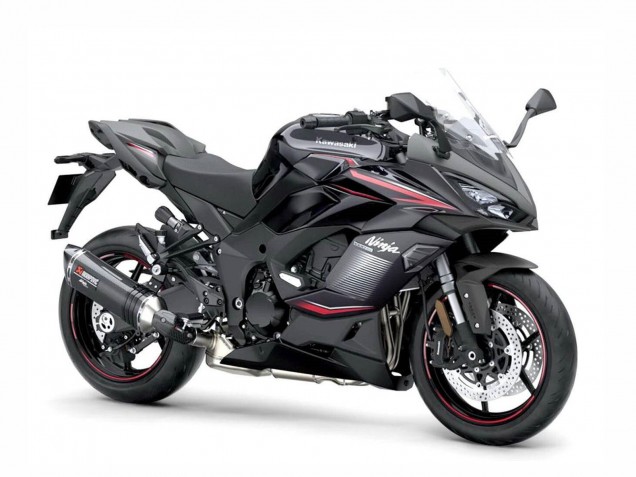 Carénages Moto Kawasaki Z1000SX 2020-2025 - Noir Argent Ninja