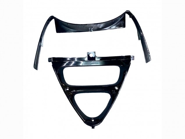 Carénages Moto Kawasaki ZZR600 1998-2003 - Vert Noir Monstre Elf