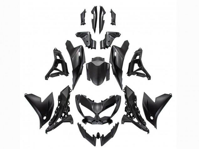 Carénages Moto Kawasaki Versys 650 2022-2025 - Noir Mat