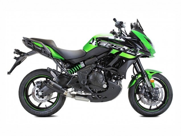 Carénage Moto Kawasaki Versys 650 2015-2021 - Vert Noir