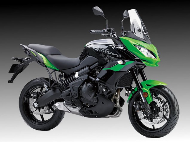 Carénages Moto Kawasaki Versys 650 2015-2021 - Vert Noir VERSYS