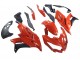 Carénages Moto Kawasaki Versys 650 2015-2021 - Rouge Noir Mat