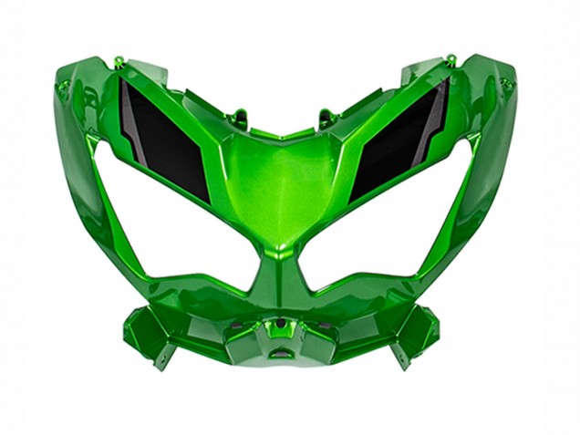 Carénages Moto Kawasaki Versys 650 2022-2025 - Vert Noir Brillant