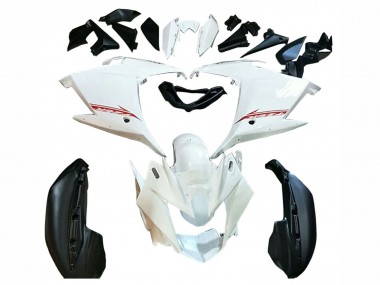 Carénages Moto Yamaha FZ6R 2009-2015 - Blanc Noir Rouge