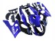 Carénages Moto Yamaha YZF600R Thundercat 1996-2007 - Bleu Noir Brillant