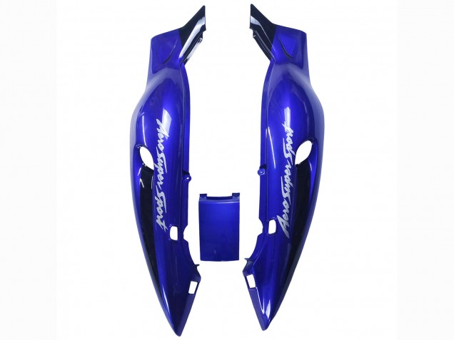 Carénages Moto Yamaha YZF600R Thundercat 1996-2007 - Bleu Noir Brillant