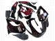 Carénages Moto Yamaha YZF 1000R Thundecourses 1997-2007 - Noir Rouge Foncé Flamme