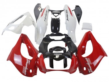 Carénages Moto Yamaha YZF 1000R Thundecourses 1997-2007 - Rouge Noir Blanc Thundecourses