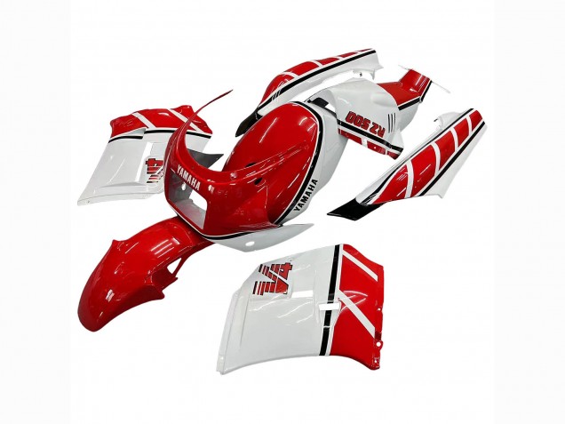 Carénages Moto Yamaha RZV500 / RD500 1985-1987 - Blanc Rouge Noir