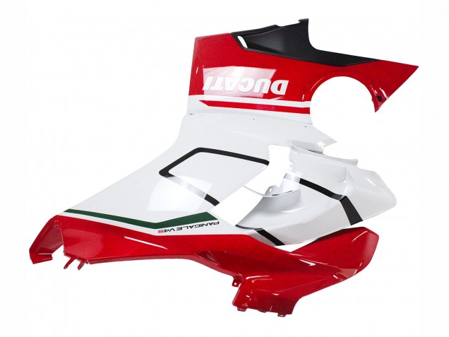 Carénages Moto Ducati Panigale V4 V4S 2018-2019 - Blanc Rouge Noir Mat