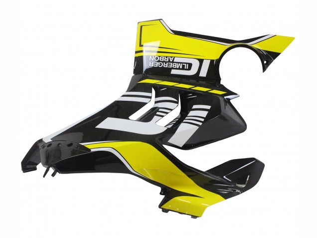 Carénages Moto Ducati Panigale V4 V4S 2020-2021 - Jaune Blanc Noir Brillant