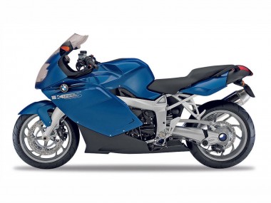 Carénages Moto BMW K1200S 2005-2010 - Bleu Foncé Noir