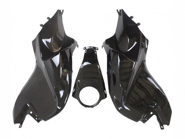 Carénages Moto BMW K1200S 2005-2010 - Noir Brillant Noir Mat Bleu Doubler