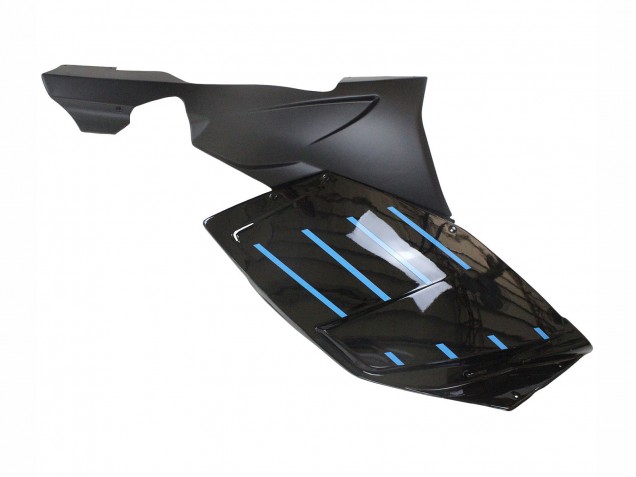 Carénages Moto BMW K1200S 2005-2010 - Noir Brillant Noir Mat Bleu Doubler