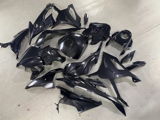Carénages Moto BMW S1000RR 2023-2024 - Noir Brillant Fibre de Carbone