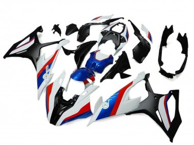 Carénages Moto BMW S1000RR 2019-2022 - Noir Blanc Rouge Bleu
