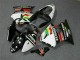 Carénages Moto Kawasaki ZX6R 2000-2002 - Blanc Rouge Jaune Vert Noir Brillant Étoile EuroBet