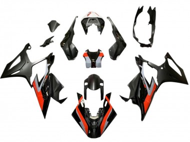 Carénages Moto BMW S1000RR 2019-2022 - Rouge Noir Gris