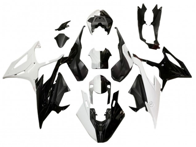 Carénage Moto BMW S1000RR 2019-2022 - Blanc Noir